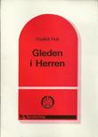 "Gleden i Herren" av Thorleif Fink